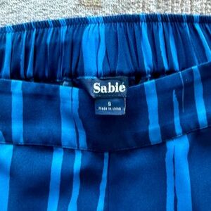 Sabie Blue Striped Pants